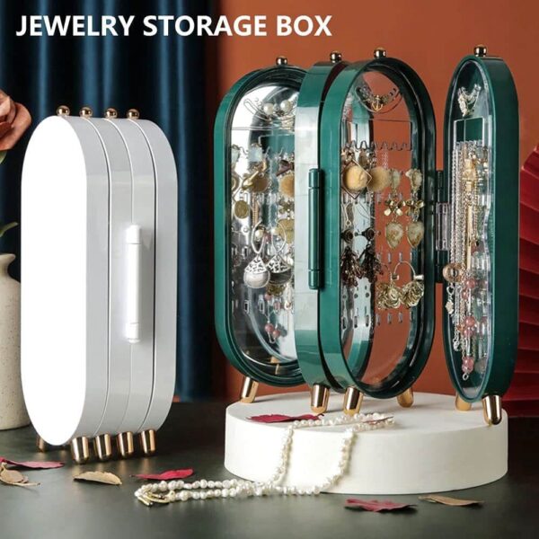 Jewellery Box Organiser With Mirror